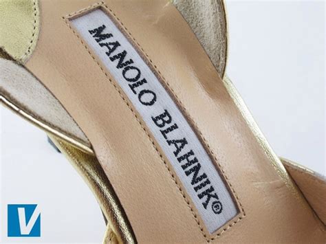 manolo blahnik shoes identification